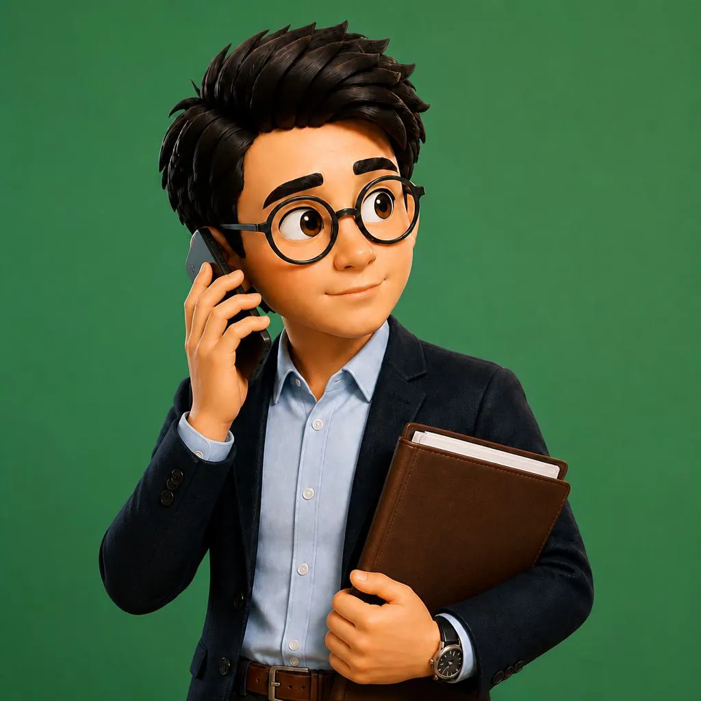 Ian répond au téléphone